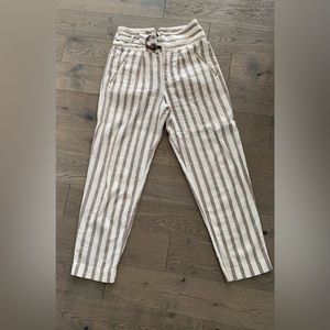 Anthropologie Oasis Striped Pants